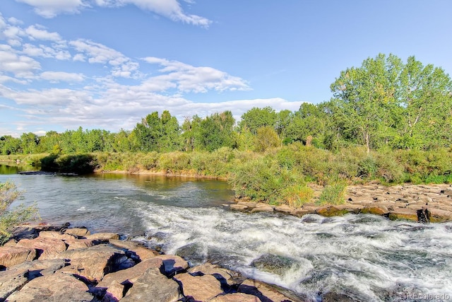 property view of water