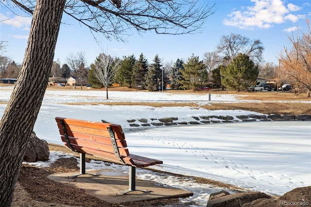 view of community