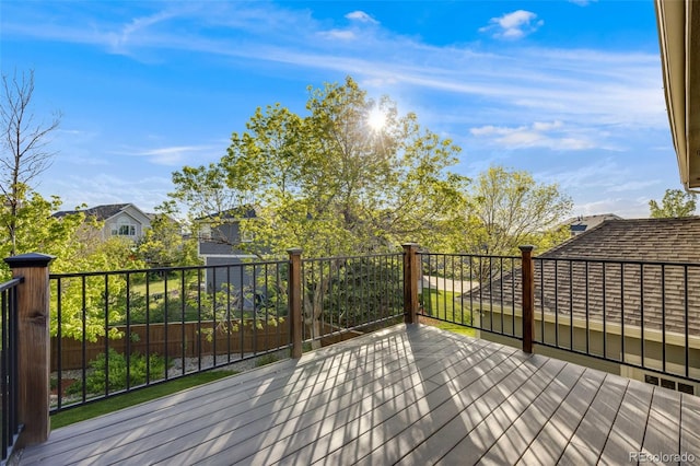 view of deck