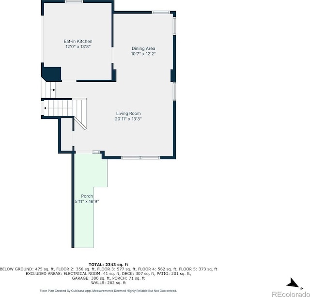 2859 Front Royal Dr, Colorado Springs, CO 80919 - view of property floor plan