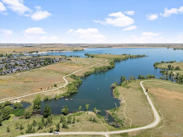 7074 S Vandriver Ct, Aurora, CO 80016 - aerial view of a nearby body of water
