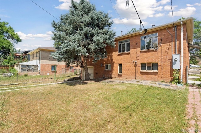 1585 S University Blvd, Denver, CO 80210 - back of property featuring brick siding