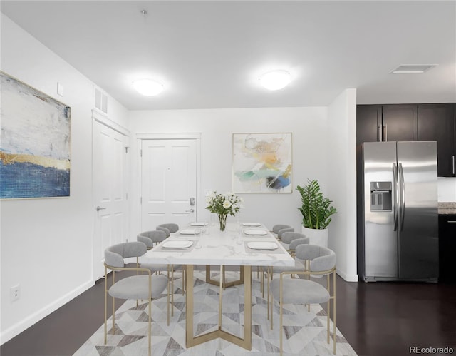 1062 Rockhurst Dr Unit 302, Highlands Ranch, CO 80129 - dining area featuring baseboards