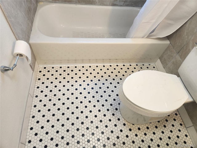 1822 E Pikes Peak Ave, Colorado Springs, CO 80909 - full bathroom with toilet