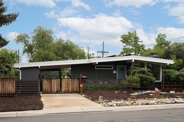 7695 Quitman St, Westminster, CO 80030 - view of front of property with concrete driveway