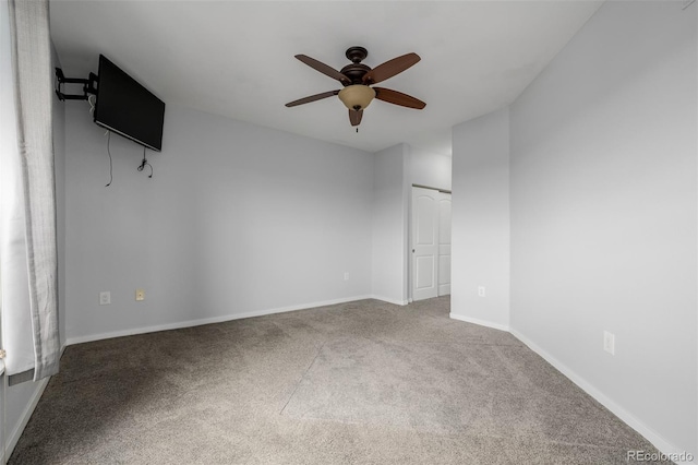 13456 Via Varra Unit 401, Broomfield, CO 80020 - unfurnished room with carpet floors and ceiling fan