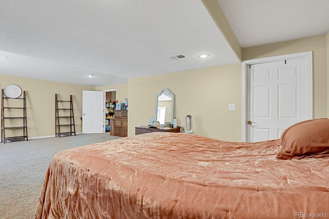 13787 Josephine Ct, Thornton, CO 80602 - carpeted bedroom with recessed lighting and a textured ceiling