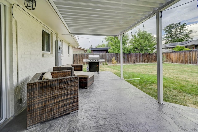 view of patio