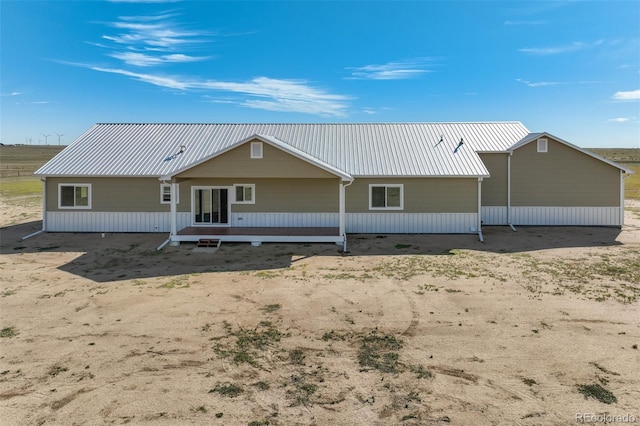 exterior space with covered porch