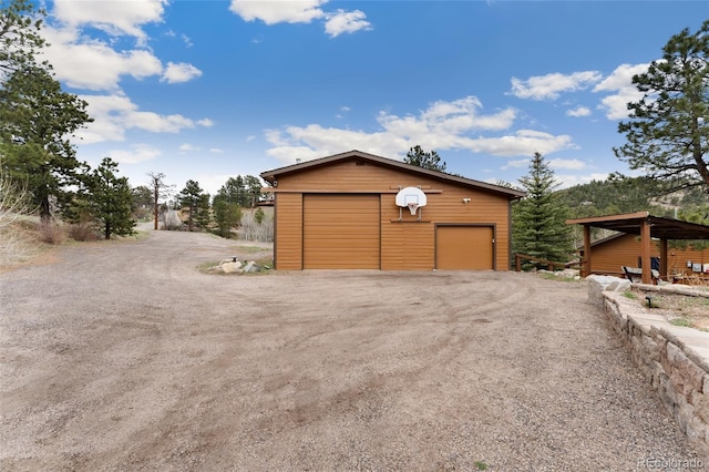 11398 Ranch Elsie Rd, Golden, CO 80403 - view of detached garage
