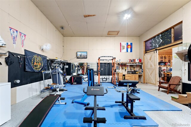 11398 Ranch Elsie Rd, Golden, CO 80403 - view of exercise area