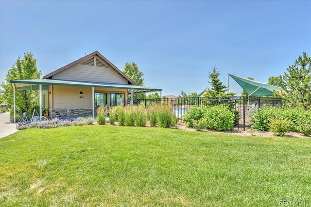 1434 Hickory Dr, Erie, CO 80516 - view of yard