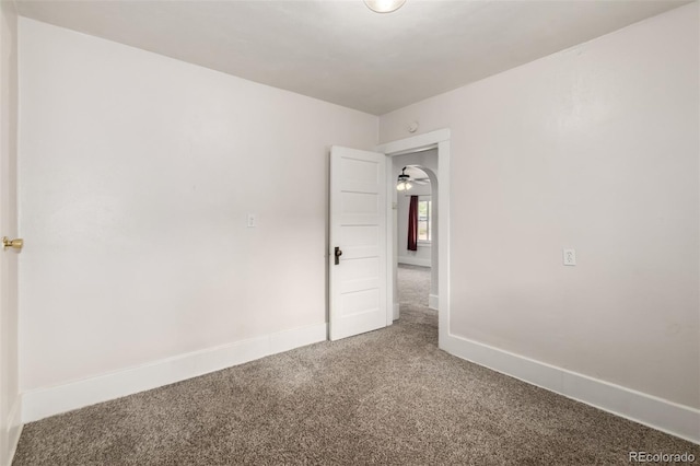436 S 4th Ave, Brighton, CO 80601 - carpeted empty room with baseboards