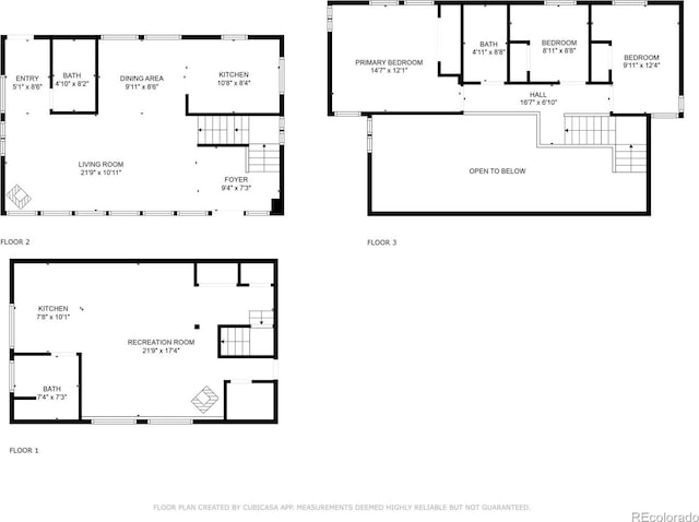 1278 Aspen Dr, Evergreen, CO 80439 - room layout