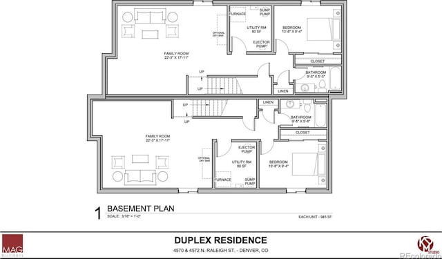 4572 N Raleigh St, Denver, CO 80212 - view of room layout
