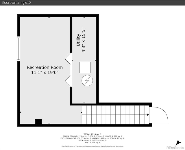 4912 S Fultondale Way, Aurora, CO 80016 - view of floor plan / room layout
