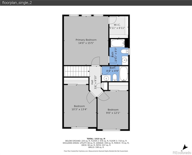 4912 S Fultondale Way, Aurora, CO 80016 - view of home floor plan