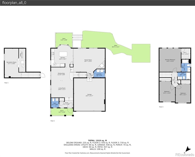 4912 S Fultondale Way, Aurora, CO 80016 - view of property floor plan