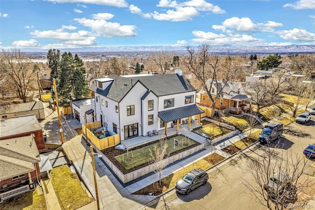 4520 W Moncrieff Pl, Denver, CO 80212 - drone / aerial view of a mountain backdrop