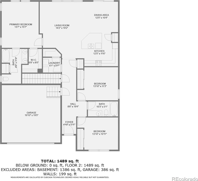 5280 Raritan Way, Denver, CO 80221 - view of property floor plan