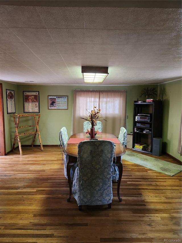 dining room featuring hardwood / wood-style floors