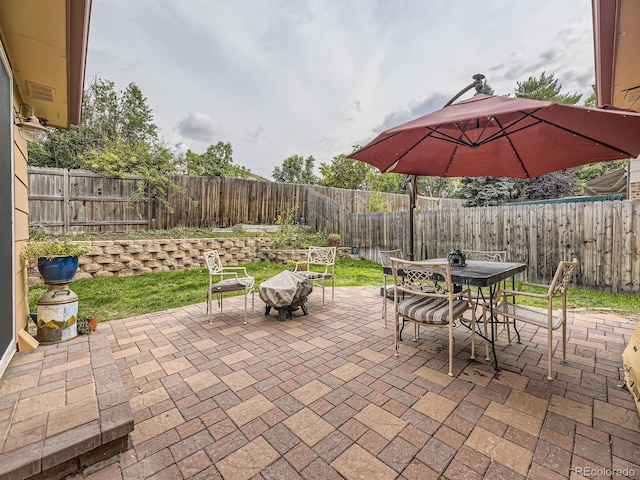 view of patio / terrace