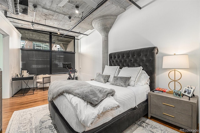1863 Wazee St Unit 4E, Denver, CO 80202 - bedroom with wood finished floors
