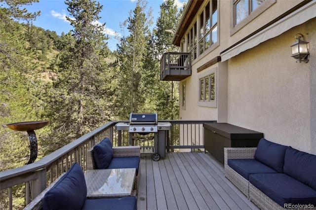 30 Carroll Ct, Black Hawk, CO 80422 - deck with outdoor lounge area