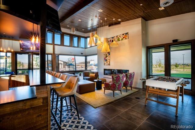 27664 E Byers Ave, Aurora, CO 80018 - lobby featuring wood ceiling and a towering ceiling