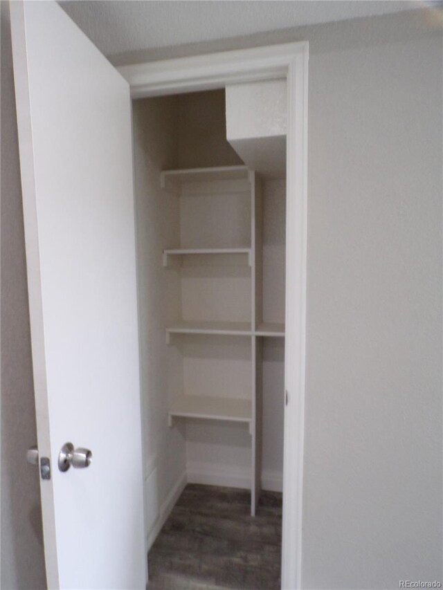 view of closet