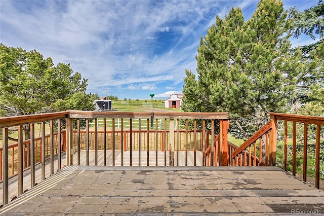 35675 Cheyenne Trl, Elizabeth, CO 80107 - view of wooden deck