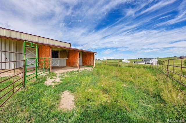 35675 Cheyenne Trl, Elizabeth, CO 80107 - view of yard featuring an exterior structure and an outdoor structure