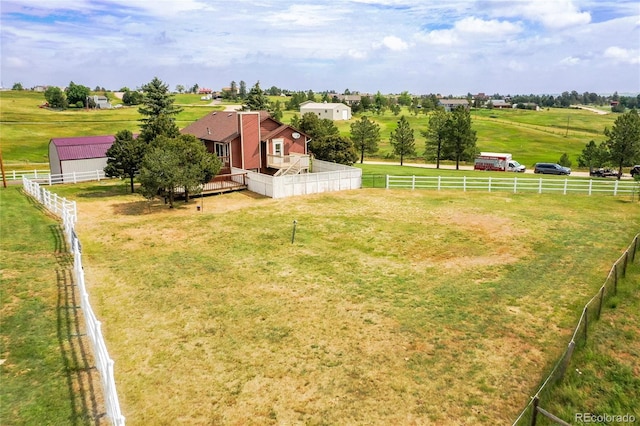 35675 Cheyenne Trl, Elizabeth, CO 80107 - view of yard featuring a rural view