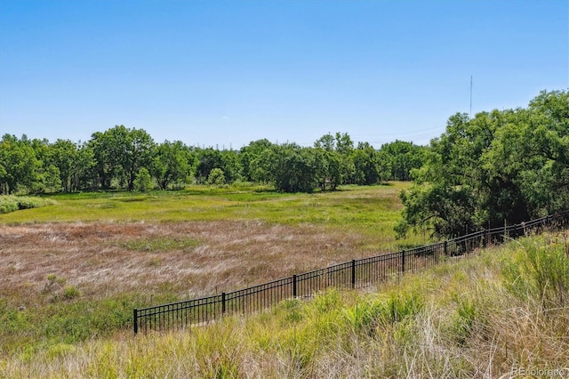 view of local wilderness featuring a rural view