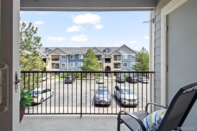 4451 S Ammons St Unit 4-203, Littleton, CO 80123 - balcony with a residential view