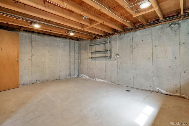 11008 Vrain Ct, Westminster, CO 80031 - view of unfinished below grade area
