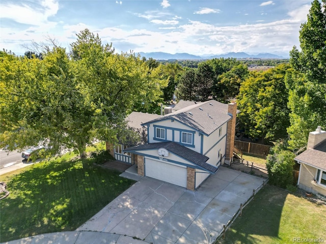 11008 Vrain Ct, Westminster, CO 80031 - view from above of property with mountains