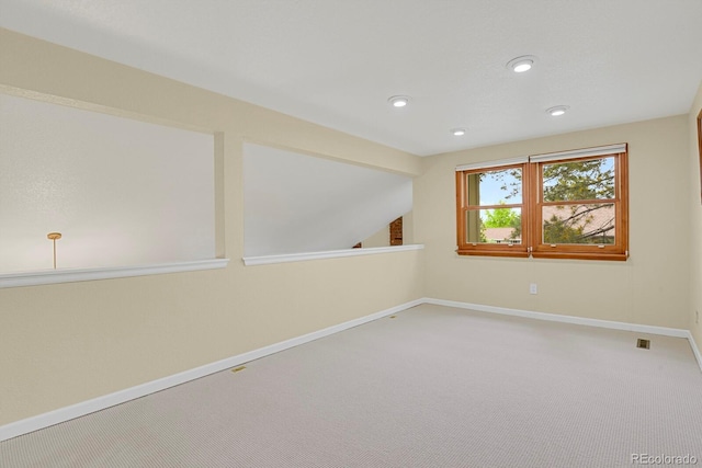 7882 S Valentia Way, Centennial, CO 80112 - unfurnished room with carpet, baseboards, and recessed lighting