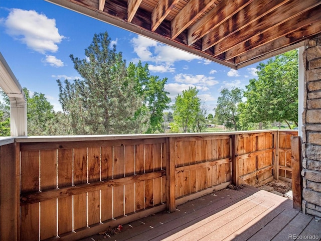 381 S Ames St Unit G101, Lakewood, CO 80226 - view of wooden terrace