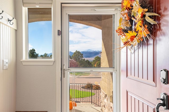 view of doorway