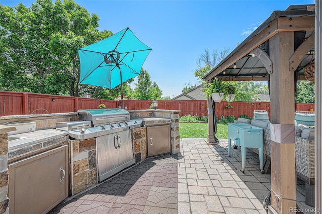 15776 E 107th Way, Commerce City, CO 80022 - fenced backyard featuring a patio and outdoor dining space