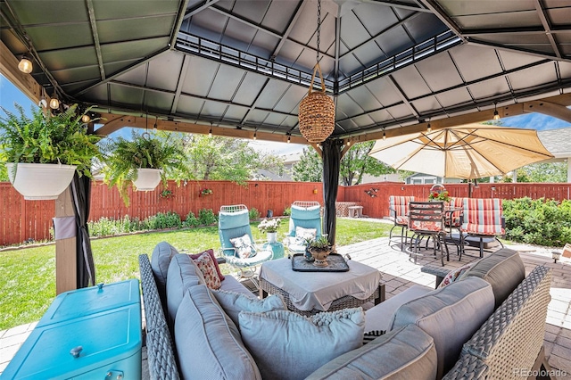 15776 E 107th Way, Commerce City, CO 80022 - view of patio / terrace featuring an outdoor hangout area and outdoor dining area