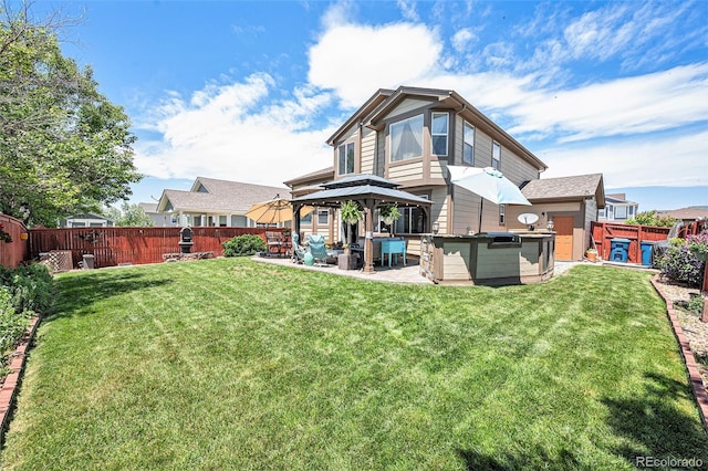 15776 E 107th Way, Commerce City, CO 80022 - back of house with a gazebo and a patio