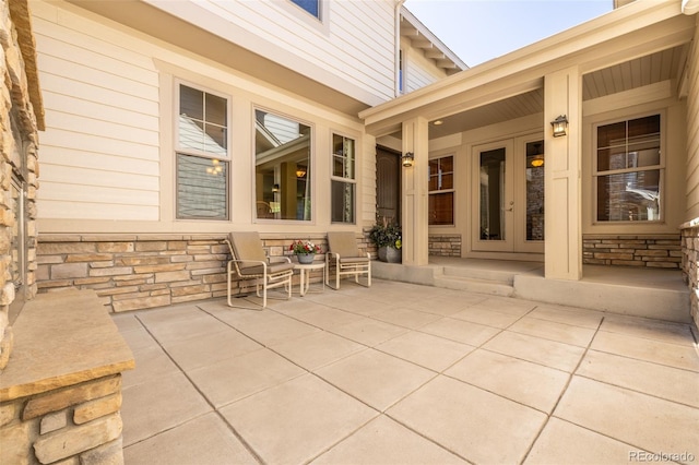 27565 E Nova Pl, Aurora, CO 80016 - view of patio featuring french doors