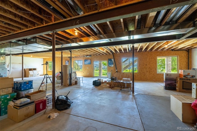 27565 E Nova Pl, Aurora, CO 80016 - misc room with unfinished concrete floors