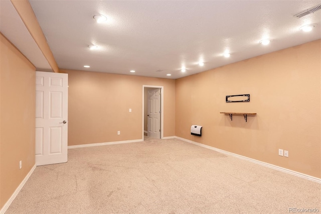 9025 W 79th Way Unit D, Arvada, CO 80005 - below grade area with light carpet and recessed lighting