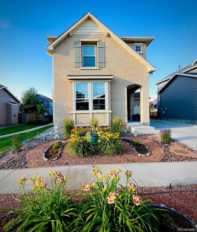 view of front of house