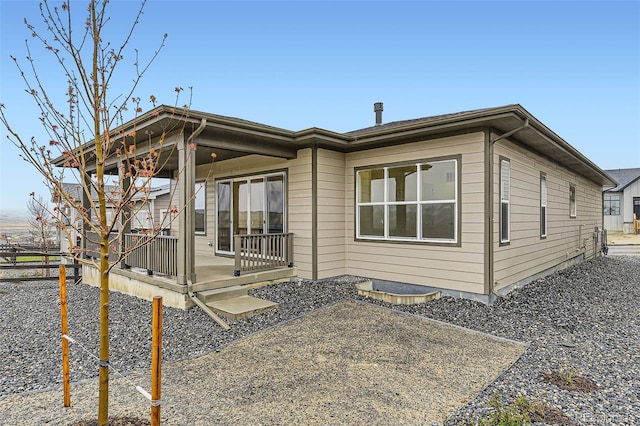 231 Leafy Aster Ln, Castle Rock, CO 80104 - rear view of property with fence