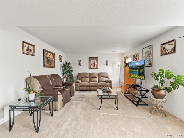4906 Perth St, Denver, CO 80249 - living room featuring carpet floors and baseboards