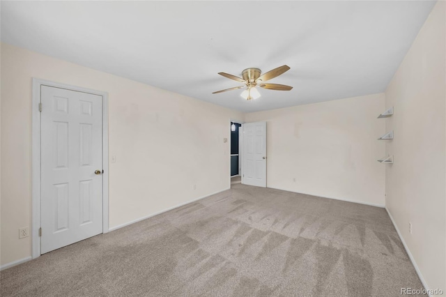 16563 E Kansas Pl, Aurora, CO 80017 - carpeted spare room with ceiling fan and baseboards